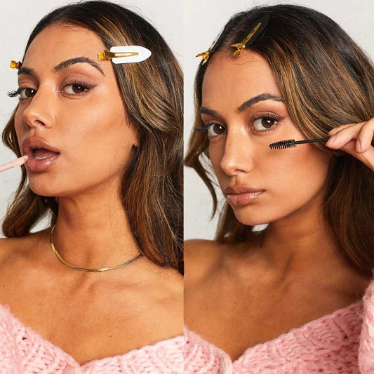 Lot de 4 pinces à cheveux sans marque – Coiffage précis & maintien sans trace