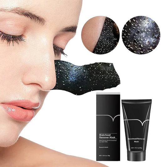 Masque Noir Peel-Off au Charbon – Nettoyant Points Noirs & Purifiant Pores, Hydratant Visage