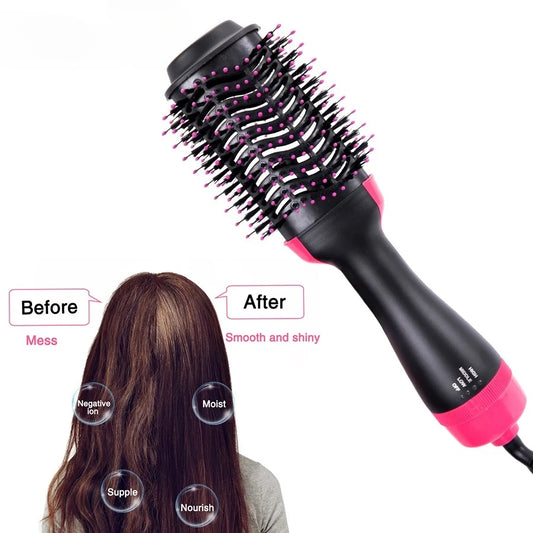 Brosse soufflante 2 en 1 – Sèche, lisse et donne du volume instantanément