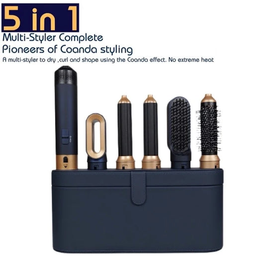 Coffret coiffant 5 en 1 – Sèche, lisse, boucle & sublime sans chaleur extrême